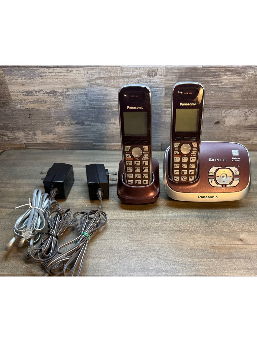 Panasonic KX-TG6521 DECT 6.0 Plus Cordless Phone 2 Handsets (Cp34/el1)